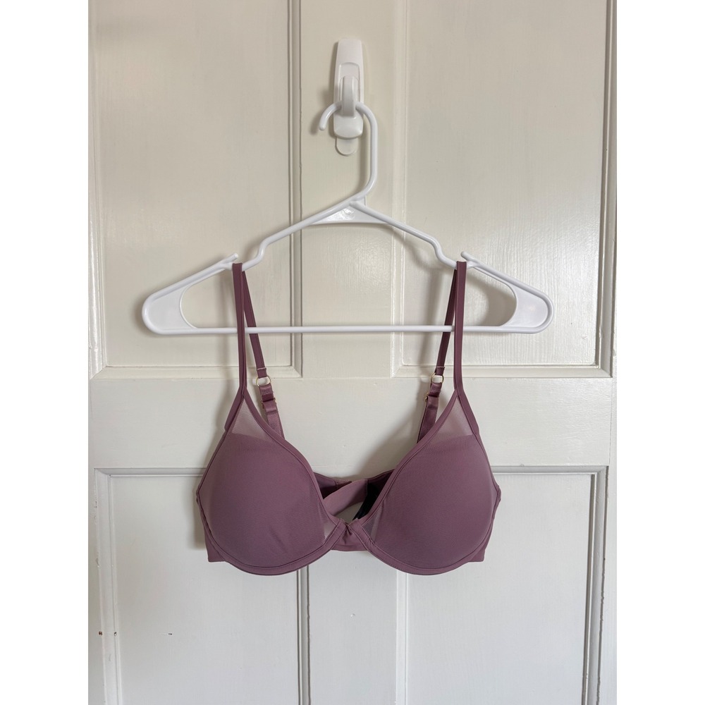 Pepper purple mesh bra size 36B